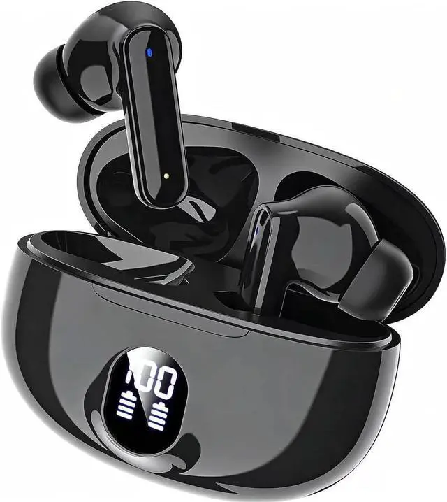 Main image of DCBCODGAL Wireless Earbuds, Bluetooth Headphones 30H Playtime Ear Buds with LED Power Display, IPX7 Waterproof Bluetooth 5.3 Earphones in-Ear Earbuds USB C Charging for Smart Phone