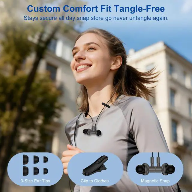 Alt view image 2 of 7 - Magnetic iPhone Headphones Wired with Lightning Connector for iPhone 14 13 12 11 Pro Max SE XS XR X 8 7 6 5, Apple MFi Certified Wired Earbuds Corded Earphones in Ear Buds Microphone Volume Control