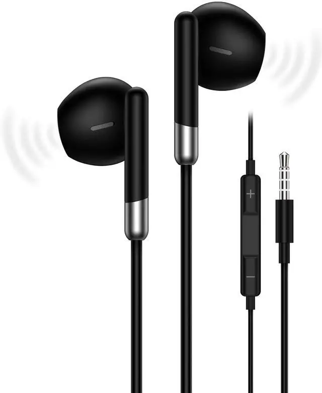 Main image of Wired Earbuds Headphones 3.5mm AUX Plug Cord, Apple Airpods Gaming Earbuds
