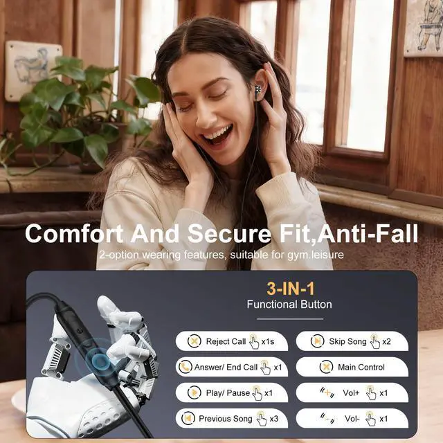 Alt view image 2 of 7 - Pixel Earbuds,USB C Wired Ear Buds for Google Pixel 10a,10,10 Pro,10Pro XL,10Pro Fold,9a 9Pro XL Fold,8a,8Pro,7a,7Pro,6a,6Pro,5a,5,4a,4XL,3a,3 2XL,Type C Wired Headphones in Ear Microphone Earphones