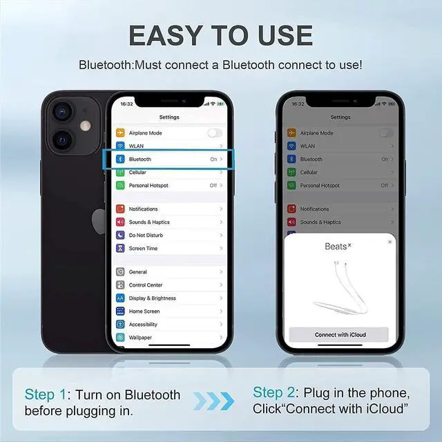 Alt view image 2 of 5 - Lightning Earbuds for iPhone with Mic, Volume Control, Noise Reducing