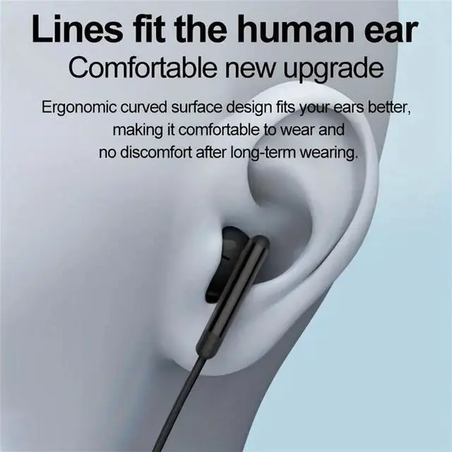 Alt view image 5 of 7 - W-Tronics USB C Wired Earbuds with Microphone | Volume Control, Noise Isolation, In Ear, For Smartphones, Tablets and Laptops