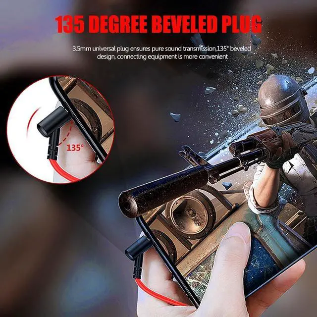 Alt view image 4 of 7 - YYUNJINI Gaming Headset with Microphone Wired Gaming Earbuds PC for One PS4 PS5 Nintendo Switch PlayStation 5 Games Mobile Phone,Detachable Earphones Noise Cancelling Gaming Headphones with Mic