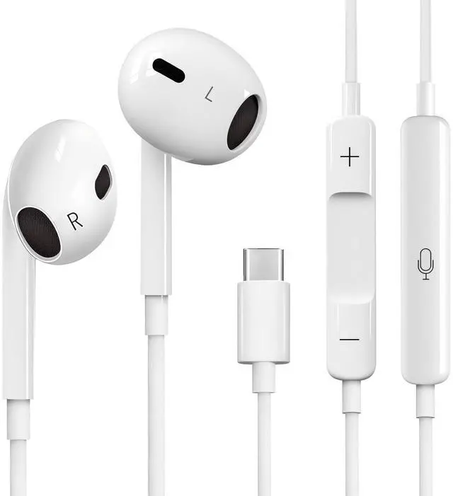 Main image of kelongn USB C Headphones Wired for iPhone 17 16 15 Pixel Galaxy