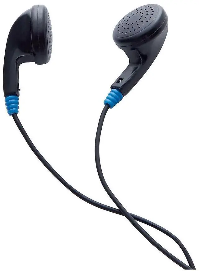 Main image of Verbatim Stereo Earphones - 3.5mm - No Microphone, Black (99711)