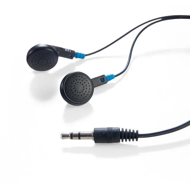 Alt view image 4 of 6 - Verbatim Stereo Earphones - 3.5mm - No Microphone, Black (99711)