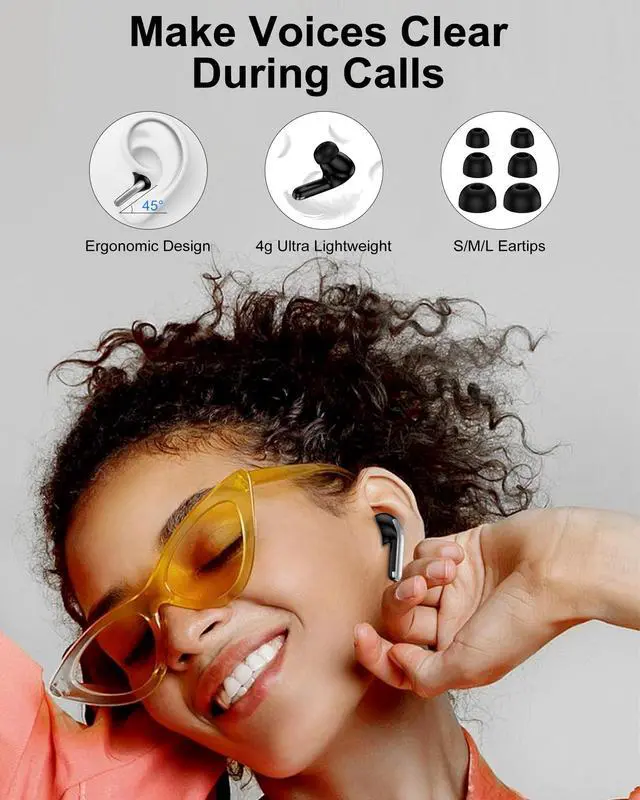 Alt view image 7 of 7 - Motorola Moto G Play Wireless Earbuds for Moto G Stylus 5G, Razr Audífonos