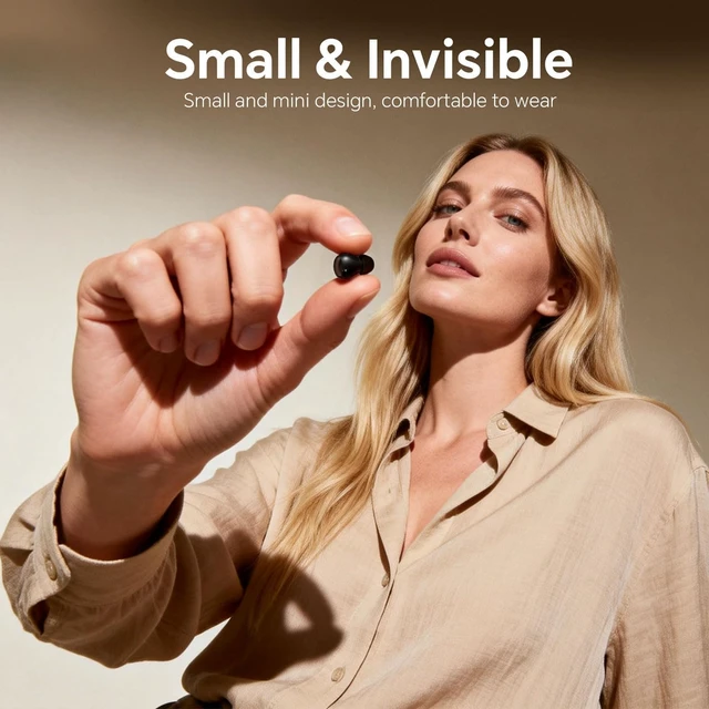 Alt view image 6 of 7 - Ear Buds Invisible Small Mini Sleep Earbuds Headphones Wireless Bluetooth Comfortable Tiny Sleeping Smallest Low Profile Micro Discreet Hidden Kids Earbuds Ear Buds for Small Ear Canals Work
