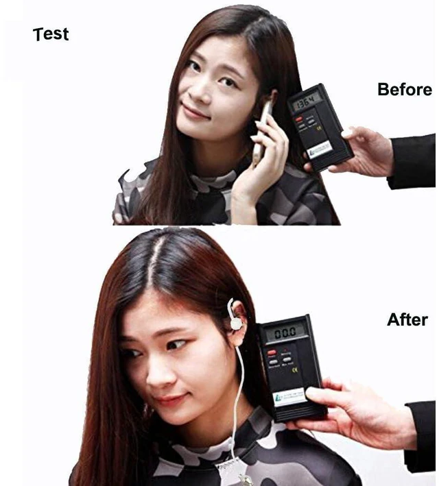 Alt view image 4 of 7 - Air Tube Earbuds Headphone Binaural Earphones with Microphone Noise Cancelling for Phone,Pad,Pod,HTC,Sony,Mp3 Players