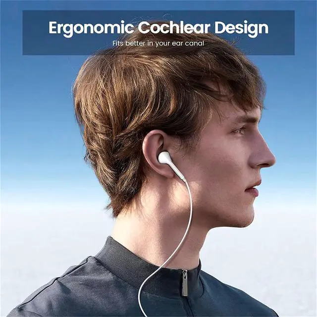 Alt view image 7 of 7 - Zetuti 2 Packs Wired iPhone Headphones Earbuds with mic & Remote