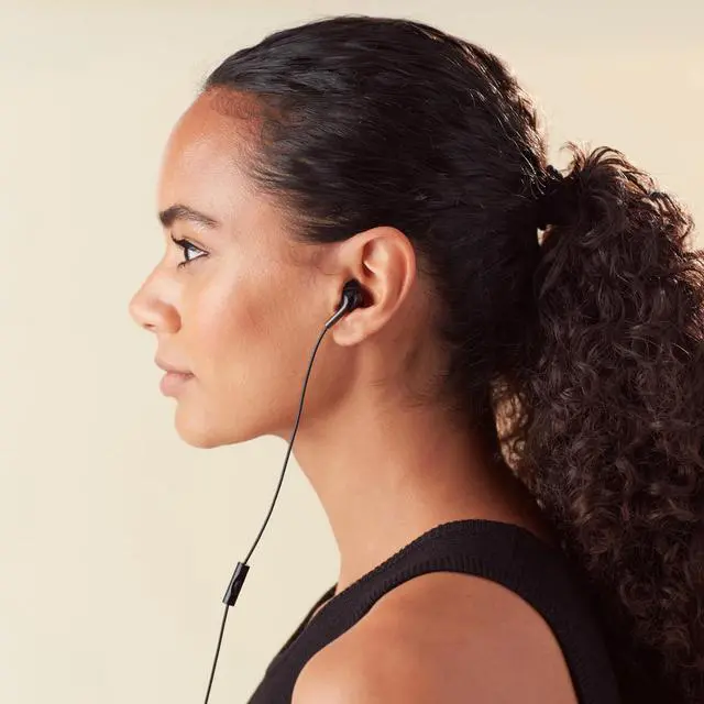 Alt view image 3 of 5 - Wired Earbuds with Microphone, in Ear Headphones, 3.5mm Jack, 2 Pack