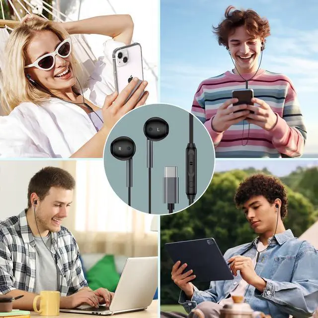 Alt view image 6 of 7 - USB C Samsung Headphones Wired for Samsung Galaxy S26 S25 Edge S24 Ultra