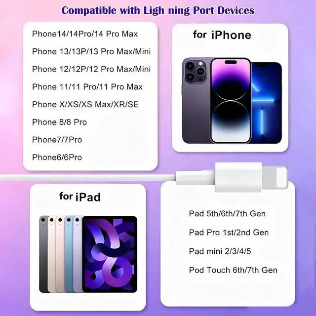 Alt view image 7 of 7 - 1Pack Earbuds for iPhone Headphones Lighning Plug Wired Earphones in-Ear
