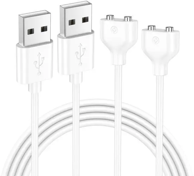 Main image of Vancle 2 Pack 6mm Magnetic USB DC Charging Cable with 2 Pins Charger Cord for Toys Massagers Electric Toothbrush