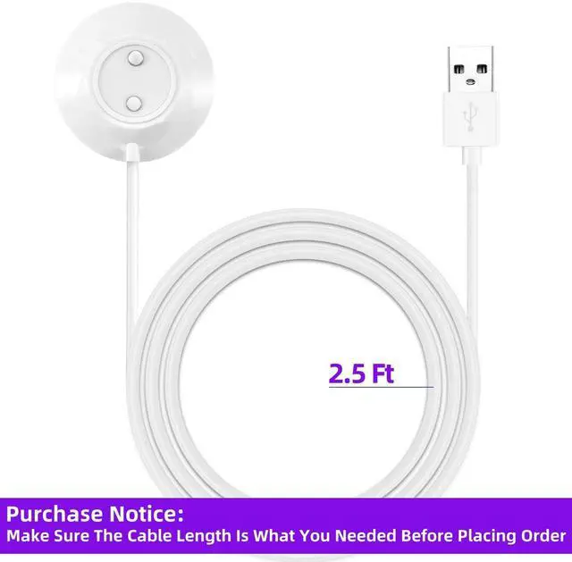 Alt view image 2 of 7 - Rose Charger Replacement 12mm Magnetic USB Cable