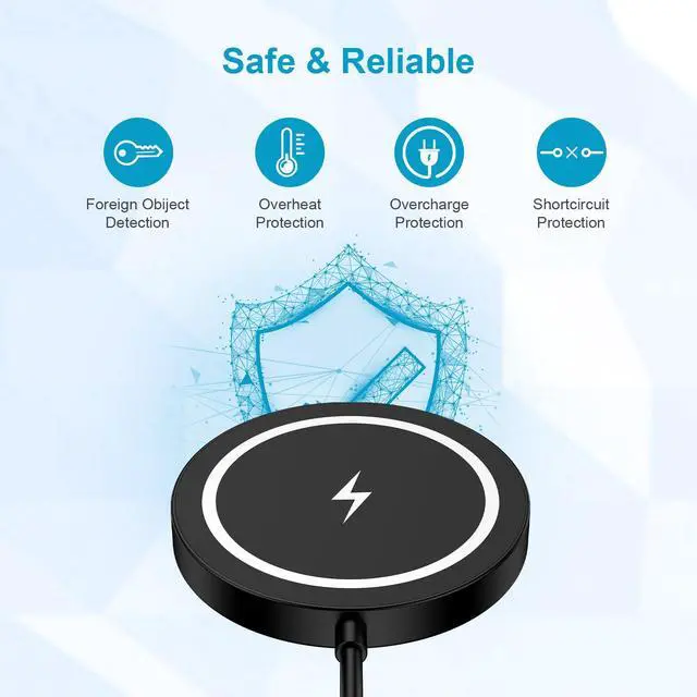 Alt view image 5 of 7 - Magnetic Samsung Wireless Charger Fast Charging Pad for Galaxy S26Ultra S25