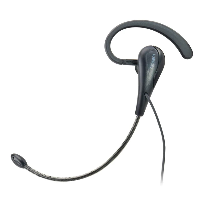 Alt view image 4 of 7 - Wired Mono Single Headset One Hook Design Earphone Earbud with Bendable Boom Arm Mic, Adjustable Ear Angle and Earhook Length, 15mm Driver, 3.5mm TRRS Plug for Smart Mobile Cellphone Tablet PC