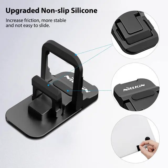 Alt view image 6 of 7 - Nillkin Portable Laptop Stand with 3 Adjustable Angles, Laptop Riser, Slim