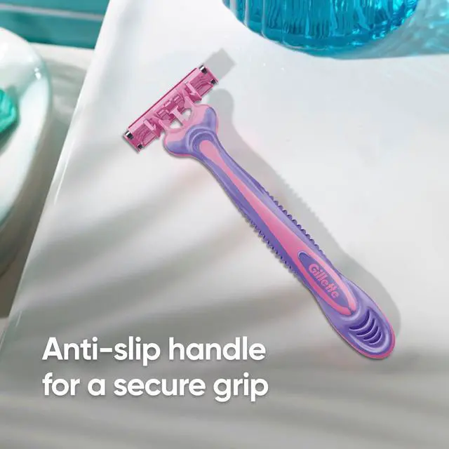 Alt view image 7 of 7 - Gillette Prestobarba 3 Disposable Razors, 4 Count