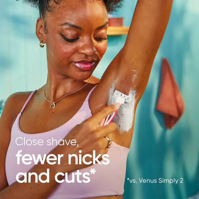 Alt view image 2 of 7 - Venus Simply 3 Reveal Disposable Razors, 4 Count