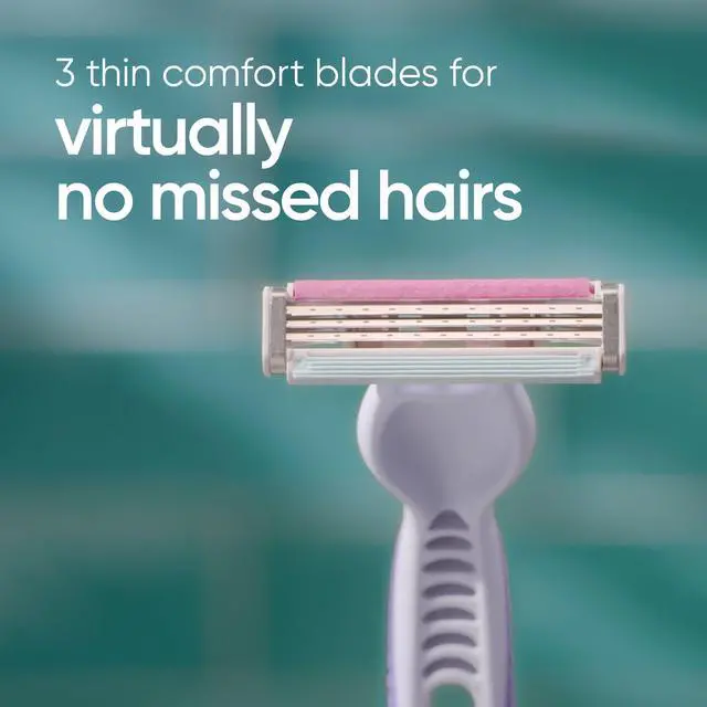 Alt view image 3 of 7 - Venus Simply 3 Reveal Disposable Razors, 4 Count