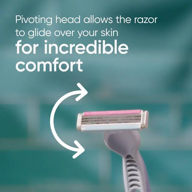 Alt view image 6 of 7 - Venus Simply 3 Reveal Disposable Razors, 4 Count