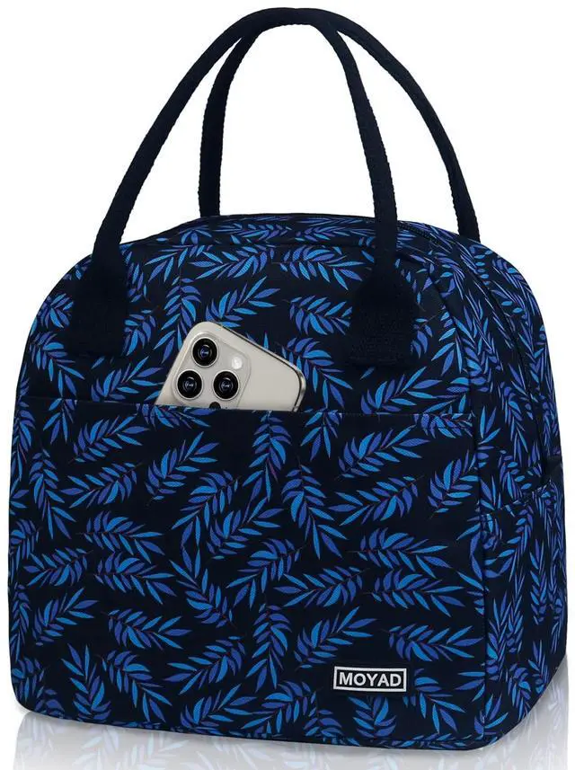 Main image of Moyad Insulated Lunch Bag for Women, 10L Lunch Cooler Bag for Picnic | Spacious Design,Thermal Insulated,Water Resistant,Front Pocket,Easy to Clean,Acacia Leaves