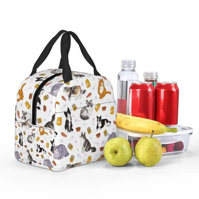 Alt view image 2 of 7 - XYSKINO Cute Cat Lunch Bag Women Lunch Box for Women Mens Lunchbox for Work Office Picnic Travel or Gifts