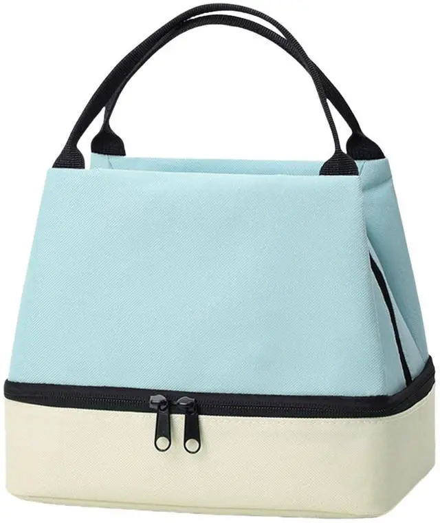 Main image of Multifunctional Lunch Pouches with Separate Compartments Portable for Meals and Drinks Accessory for Daily Commuters