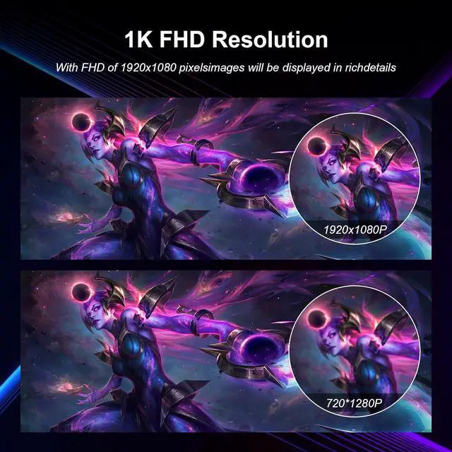 Alt view image 6 of 7 - Raywego 27inch Gaming Computer Monitor IPS 240Hz FHD(1920×1080P), 99% sRGB,1ms Response Time, 400cd/m²,AMD Freesync, Crosshair & Eye-Care Tech,Low Blue Light,HDMI 2.0,DP 1.4,Supports Wall-Mounted