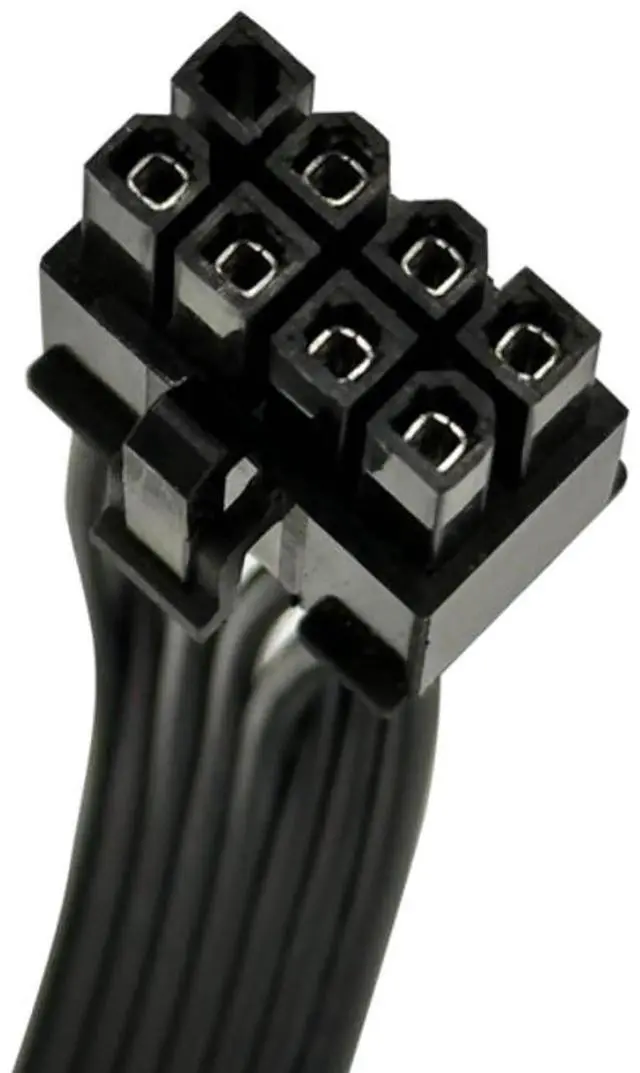 Alt view image 7 of 7 - JAENFONG Single PCIe 8Pin 6+2 Flat 600mm, GPU Power Cable for Corsair RM850, RM750, RM650 RM Series (2021) 80+ Gold Modular Power