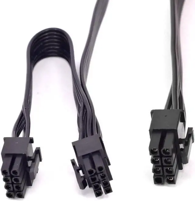Alt view image 2 of 3 - JAENFONG GIGABYTE GPU Power Cable PCIe 8Pin to Dual 8Pin(6+2) for GIGABYTE Full Modular B700H B750H B850H P700H P750H P850H G700H G750H G850H P700GM P750GM P850GM P1000GM