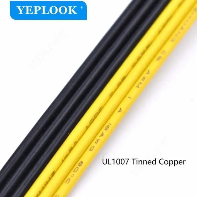 Alt view image 5 of 6 - JAENFONG 16AWG PCI-E 6Pin to 8Pin(2+6Pin) Male to Male GPU Graphic Card Extention Power Cable for BTC Ethereum Mining Server Power Module