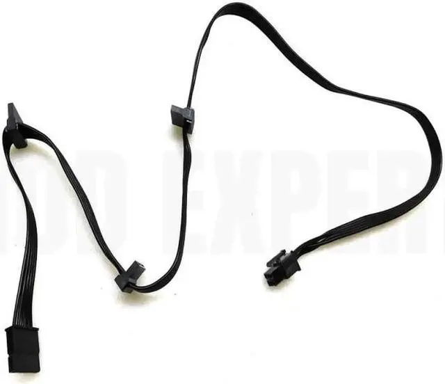 Alt view image 5 of 6 - JAENFONG Original Seasonic 4 SATA Angled HDD SSD Power Cable for Seasonic CORE GX-650, GX-550, GX-500 GOLD Full-Modular Power Supply Unit