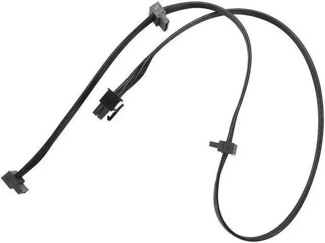 Alt view image 3 of 6 - JAENFONG 6Pin to 3 SATA Elbow HDD Hard Drive SSD Power Cable for CORSAIR CX430 CX450 CX500 CX600 CX650 CX750 Modular PSU 18AWG 50+15+15CM