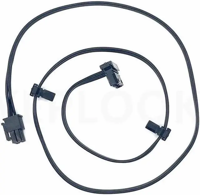 Alt view image 4 of 6 - JAENFONG 6Pin to 3 Molex IDE PATA Perif 4Pin Angled Optical HDD Floppy Drive Fan Power Cable for CORSAIR HX750i, HX850i, HX1000i, HX1200i