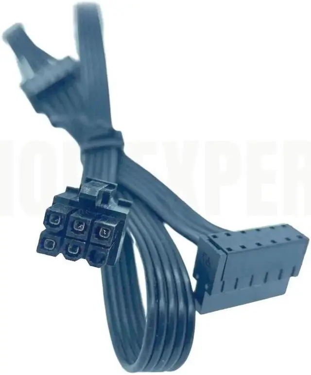 Alt view image 3 of 3 - JAENFONG Original Seasonic 3 SATA Angled HDD SSD Power Cable for Seasonic CORE GX-650, GX-550, GX-500 GOLD Full-Modular Power Supply Unit