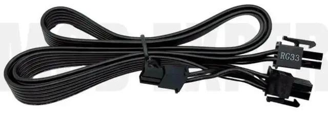 Alt view image 5 of 6 - JAENFONG Original SEASONIC M12II EVO PSU 8Pin to PCIe 8Pin 6+2Pin GPU Power Cable for 520W 620W 750W 850W 80Plus Bronze Full Modular PSU