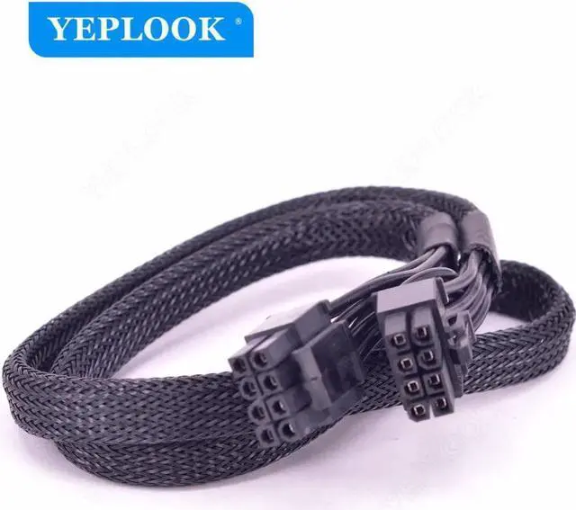 Alt view image 3 of 6 - JAENFONG CPU 8Pin to 8Pin (4+4Pin) Power Supply Cable Sleeved 12V 18AWG 60CM For Seasonic PRIME All Series PSU GX/PX/TX/Snow Silent/Gold/Ultra Gold/Platinum/Ultra Platinum