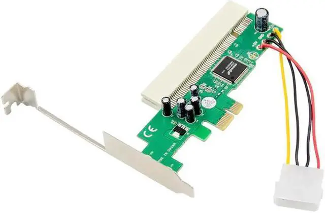 Main image of JAENFONG PCI Express x1 to PCI Bridge Card PCI Express-to-PCI with 4-pin Power Connector ASM1083
