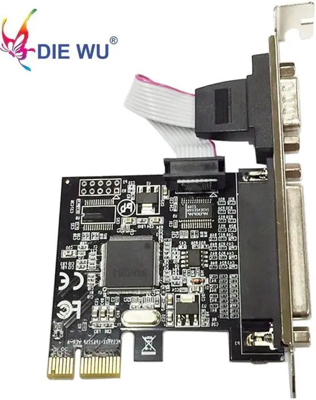 Main image of JAENFONG PCI Express single Serial single Parallel Port Expansion Card I/O card PCIe riser card TXB069