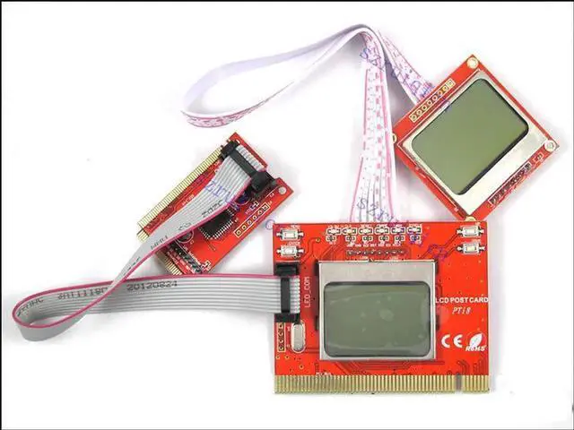 Main image of JAENFONG Dual Screen Mainboard LCD Post Test Card Mini PCI-E-PCI-LPC Laptop Desktop PC