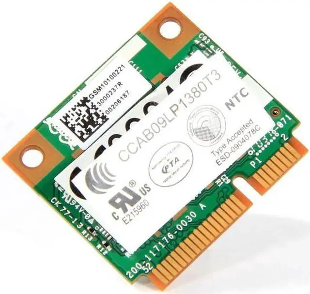Alt view image 2 of 5 - JAENFONG Dual Band 300Mbps Broadcom BCM43224 BCM943224HMS PCI-E Wifi Card FRU 60Y3251