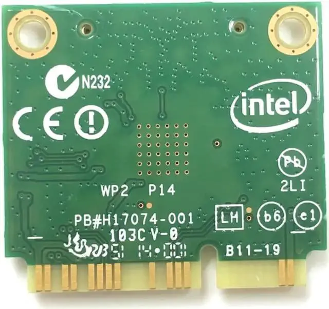 Alt view image 2 of 4 - JAENFONG Universal version of intel 7260NB PCI-E dual-band wireless network card 300Mbps 2.4g and 5g
