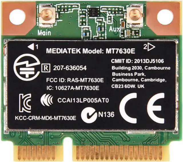 Main image of JAENFONG For Intel MT7630E 2.4G WiFi Wireless Bluetooth 4.0 PCI-E Half Wifi Card