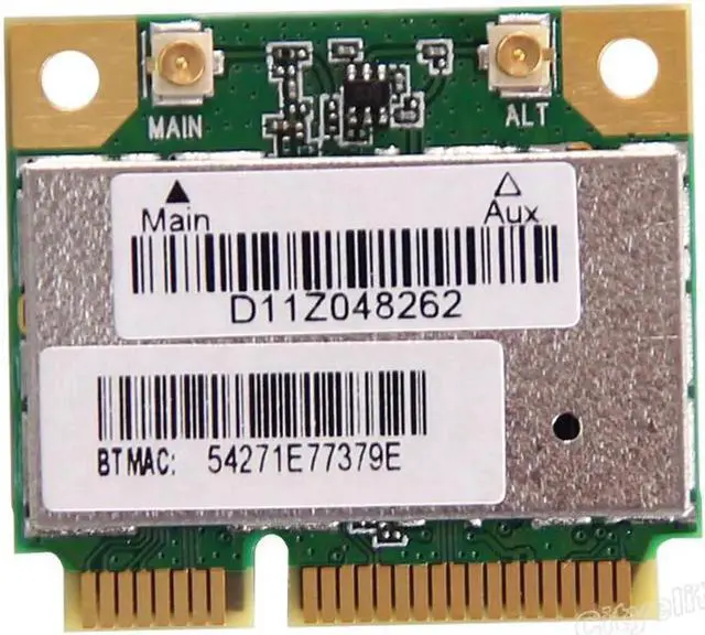 Alt view image 2 of 5 - JAENFONG 150Mbps Atheros AR5B225 Bluetooth 4.0 WiFi Wireless Mini PCI-E Card