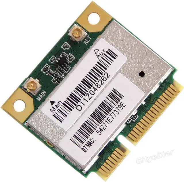 Alt view image 4 of 5 - JAENFONG 150Mbps Atheros AR5B225 Bluetooth 4.0 WiFi Wireless Mini PCI-E Card