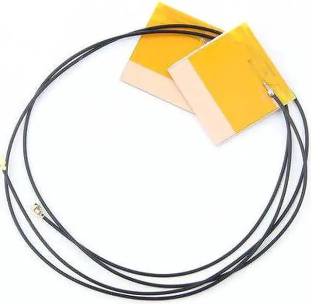 Main image of JAENFONG 1 Pair Universal Laptop Wifi Mini PCI-E Wireless Internal Antenna 2.4/ 5GHz 46CM