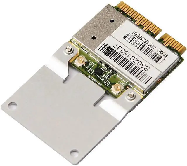 Alt view image 2 of 6 - JAENFONG Atheros AR5B195 Wireless Bluetooth Half Hight PCIe Single-chip 150M Card+Bracket