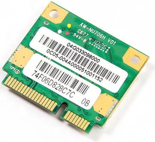 Alt view image 4 of 6 - JAENFONG AW-NU706H RT3070L Wireless Wifi WLAN Half Size Mini PCIe Card 802.11 b/g/n 300M